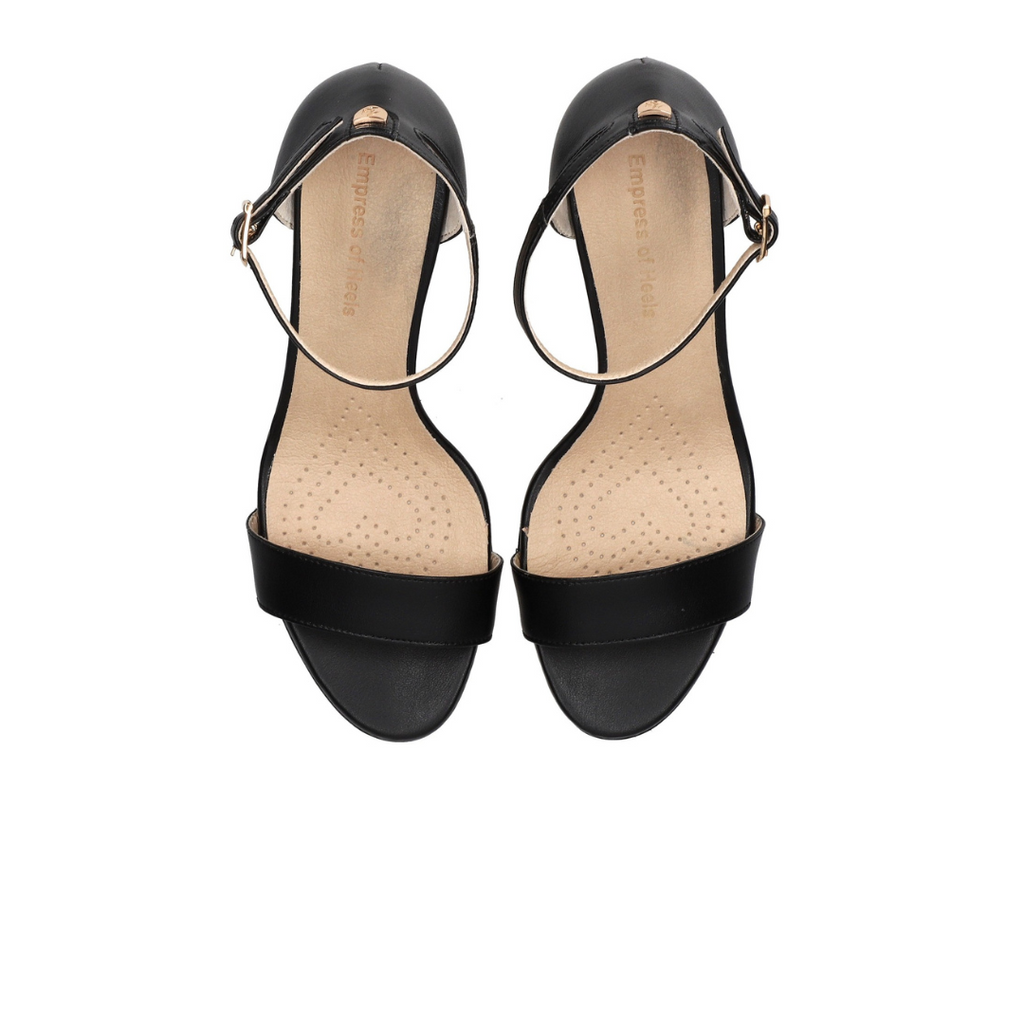 Black Beauty Sandal - 95mm heels