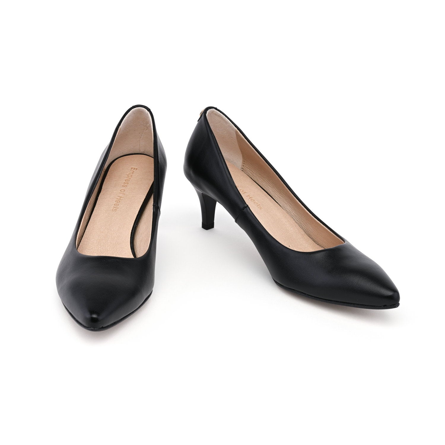 Black Beauty - vegan 55mm heels