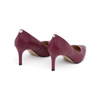 Burgundy Bliss – vegane 75-mm-Pumps