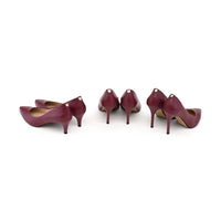 Burgundy Bliss – vegane 75-mm-Pumps