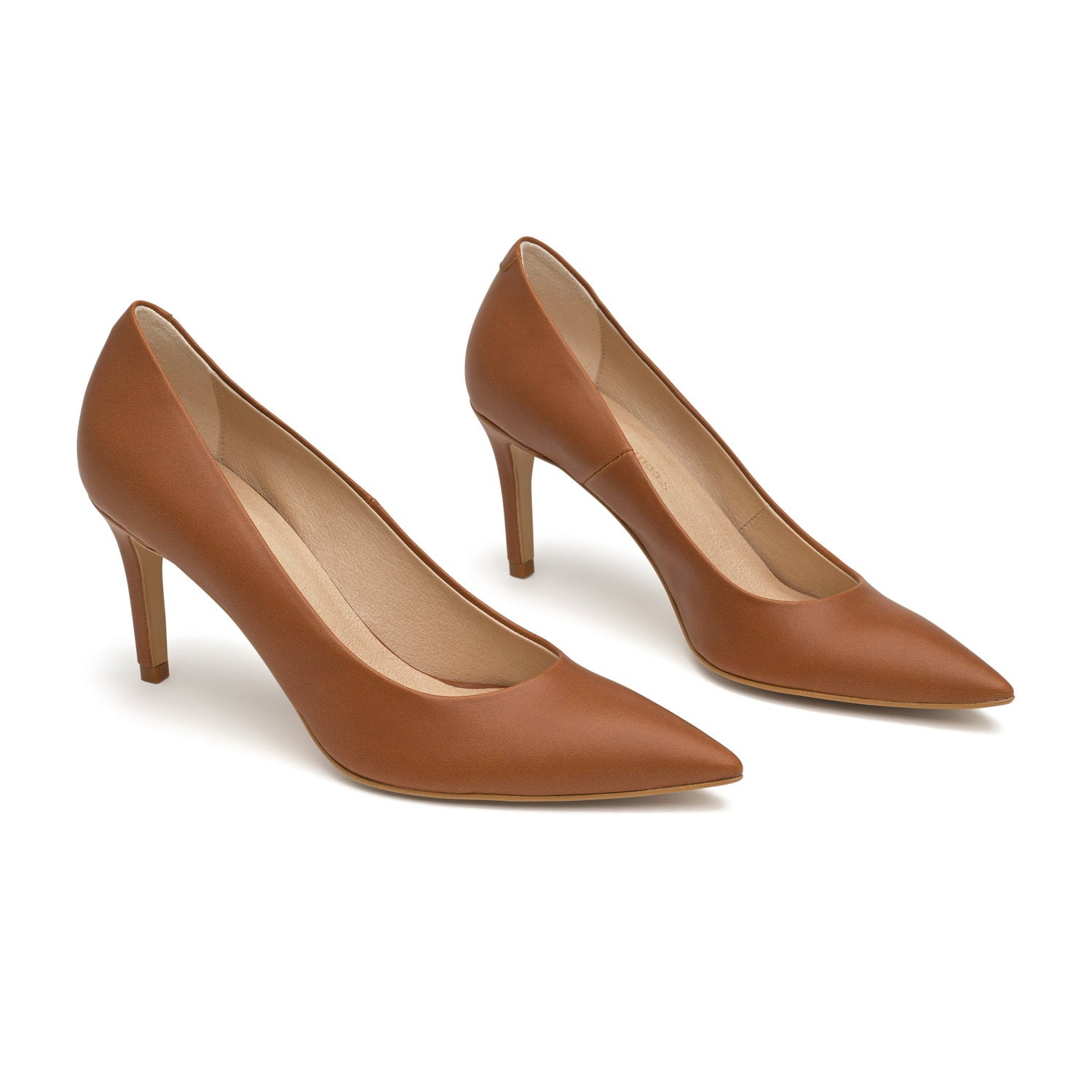 The Brown - vegan 70mm heels