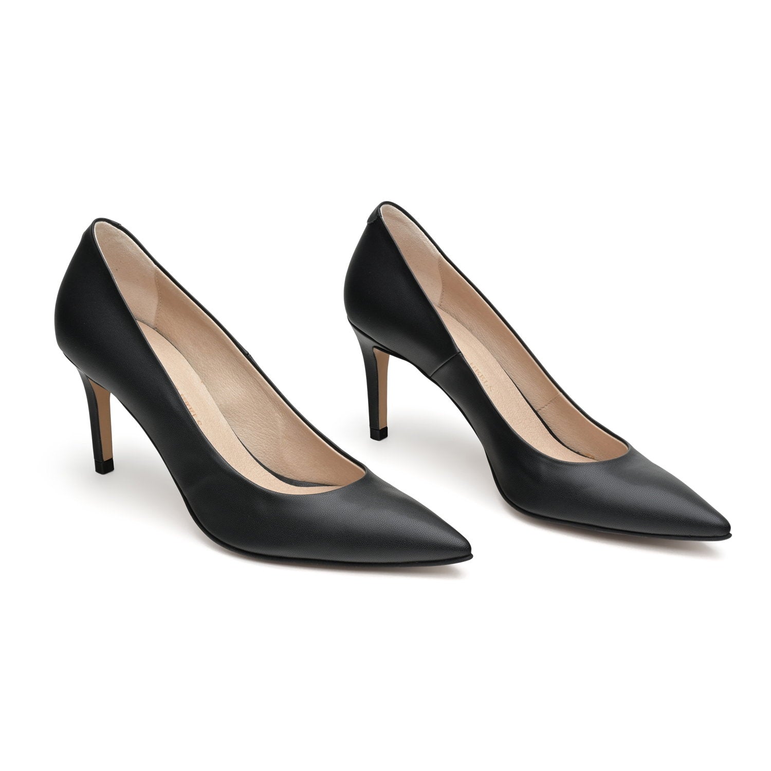 The Black - vegan 70mm heels