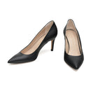 The Black - vegan 70mm heels