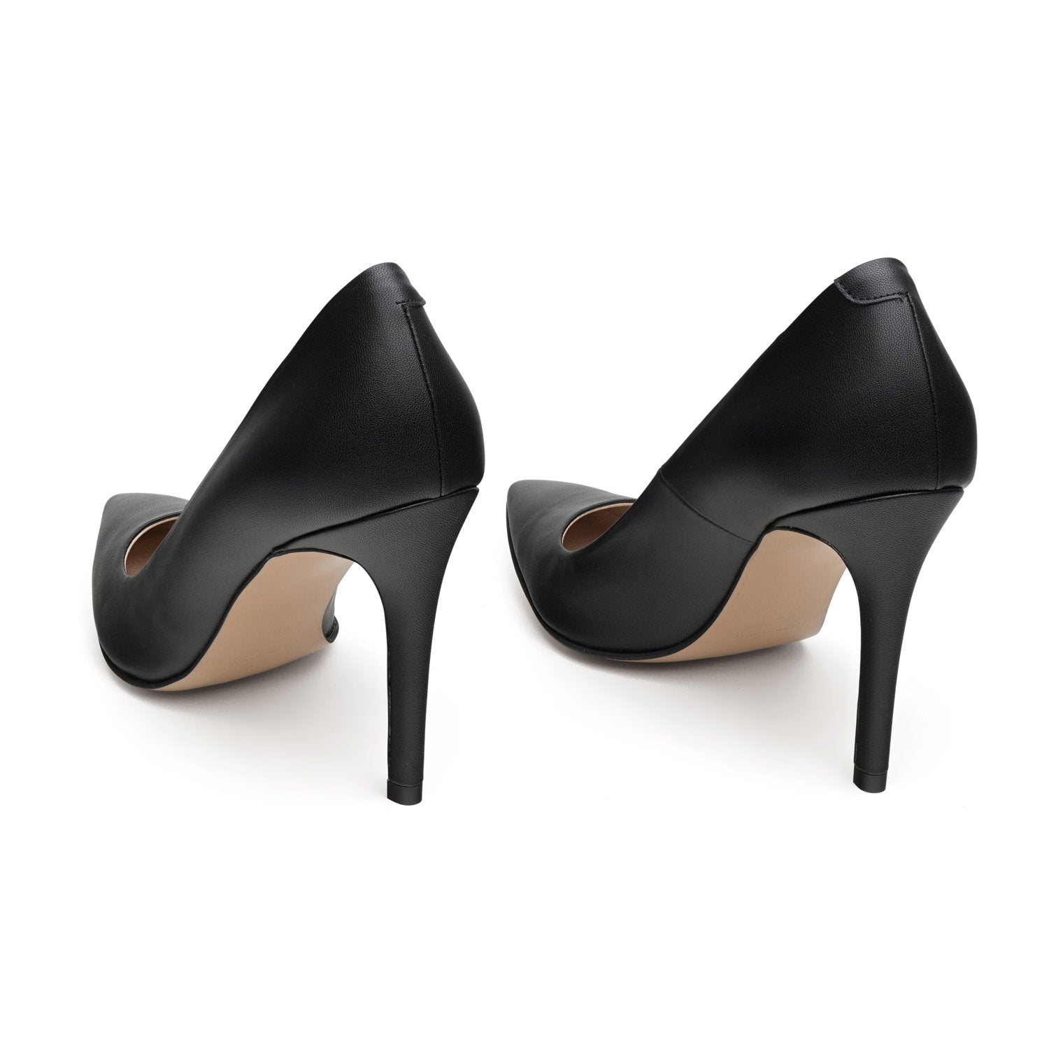 The Black - vegan 100mm heels