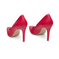 The Red - vegan pumps met 100mm hak