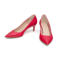 The Red - vegan 50mm heels