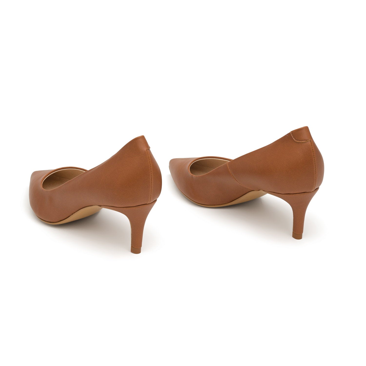 The Brown - vegan 50mm heels