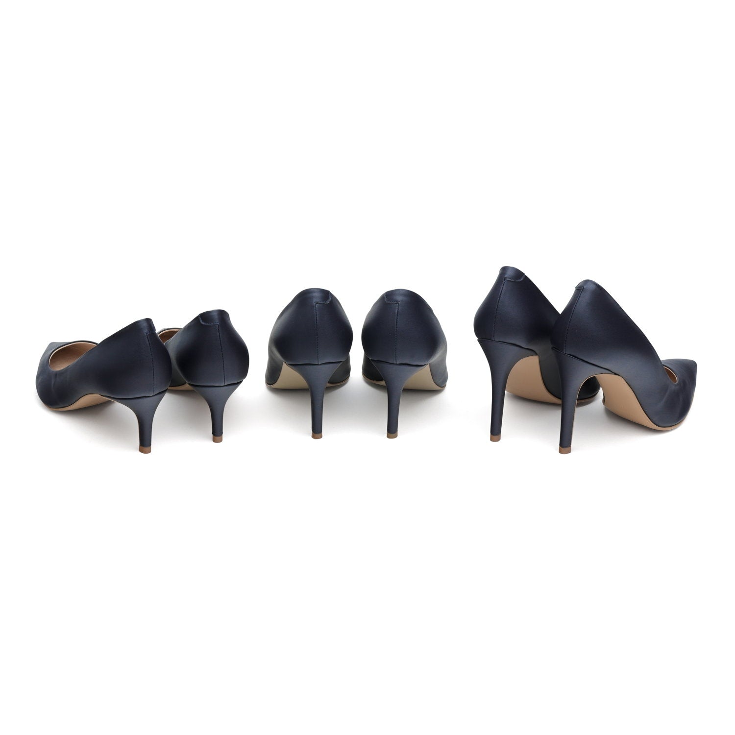 The Blue - vegan 70mm heels