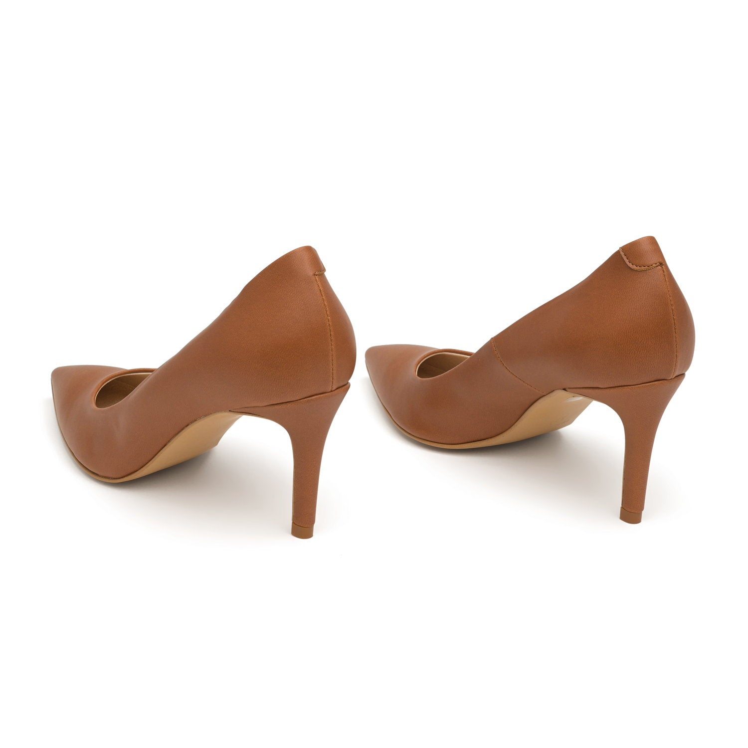 The Brown - vegan 70mm heels